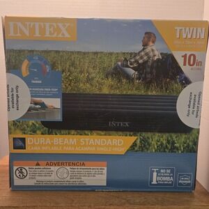 Intex 10 inch Standard Durabeam Airbed, Twin - Green